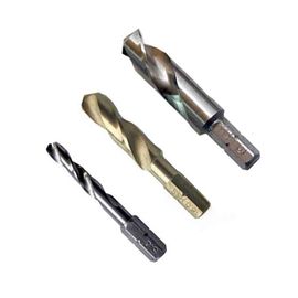 Szybkowymienne wiertła HSS z chwytem sześciokątnym 1-13mm do metalu