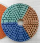 Tripple Color Mokre diamentowe podkładki polerskie do betonu / marmuru 3-5 cali