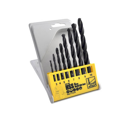 Zestaw wiertarki HSS z czarnym tlenem do wiercenia metalu