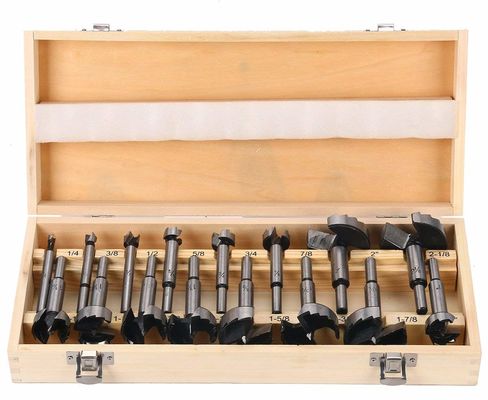 Wysokowęglowodanowy Forstner Drill Bit Set 1/4-2 Inch Woodworking