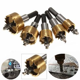 Zestaw otwornic HSS 5 szt. 16-30mm powlekanych Ti do wiercenia w metalu