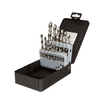 Lewa ręka HSS wiertarki DIN338 Bursztynkowy wykończony szkielet prosty