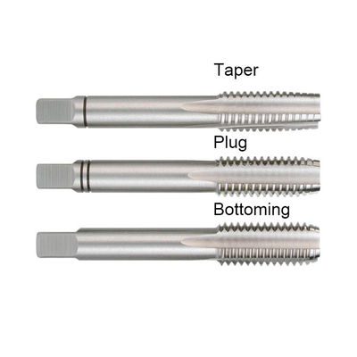 DIN352 HSS Straight Flute Machine Taps M1-M64 Stali stopowej