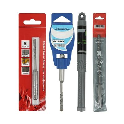 SDS Plus Hammer Drill Bit Tungsten Carbide skrócony do betonu