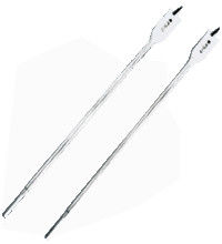 Długie szesnastościenne szkielet szpady drzewne wiertarki 6-40 mm
