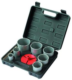 Zestaw 9-częściowych otwornic z węglików spiekanych 33-83mm do płytek i marmuru