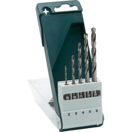 Zestaw wierteł HSS tytanowanych do metalu 2-6mm
