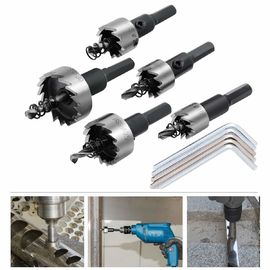 5 SZTUK Zestaw wierteł do otworów HSS 16-30mm, Zestaw pił do cięcia metalu