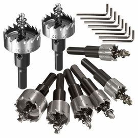 Zestaw otwornic HSS 8 szt. ze stali szybkotnącej do wiercenia w metalu